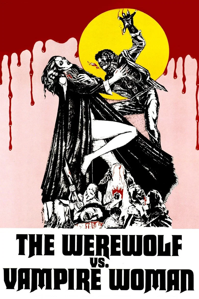 Cover of The Werewolf Versus the Vampire Woman