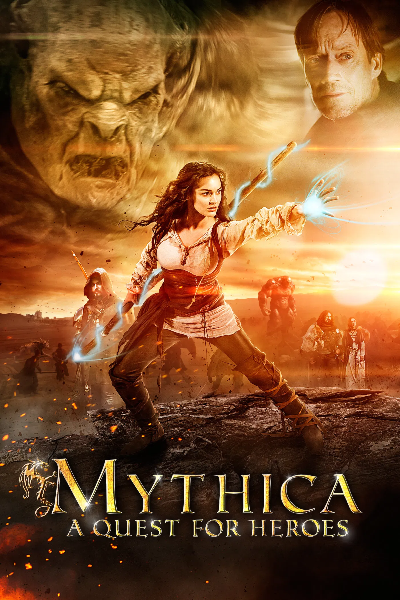 Cover of Mythica: A Quest for Heroes
