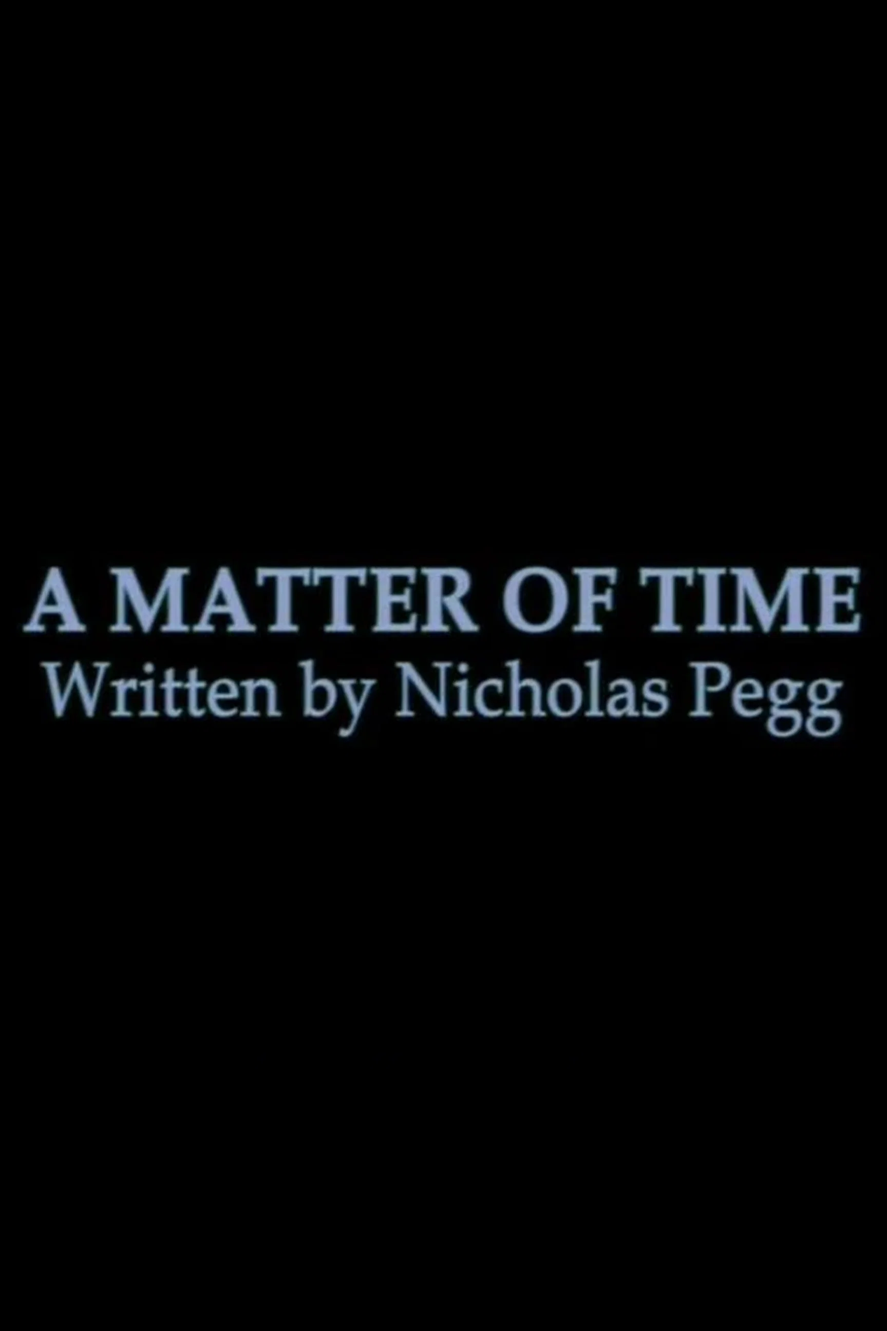 Cover of A Matter of Time