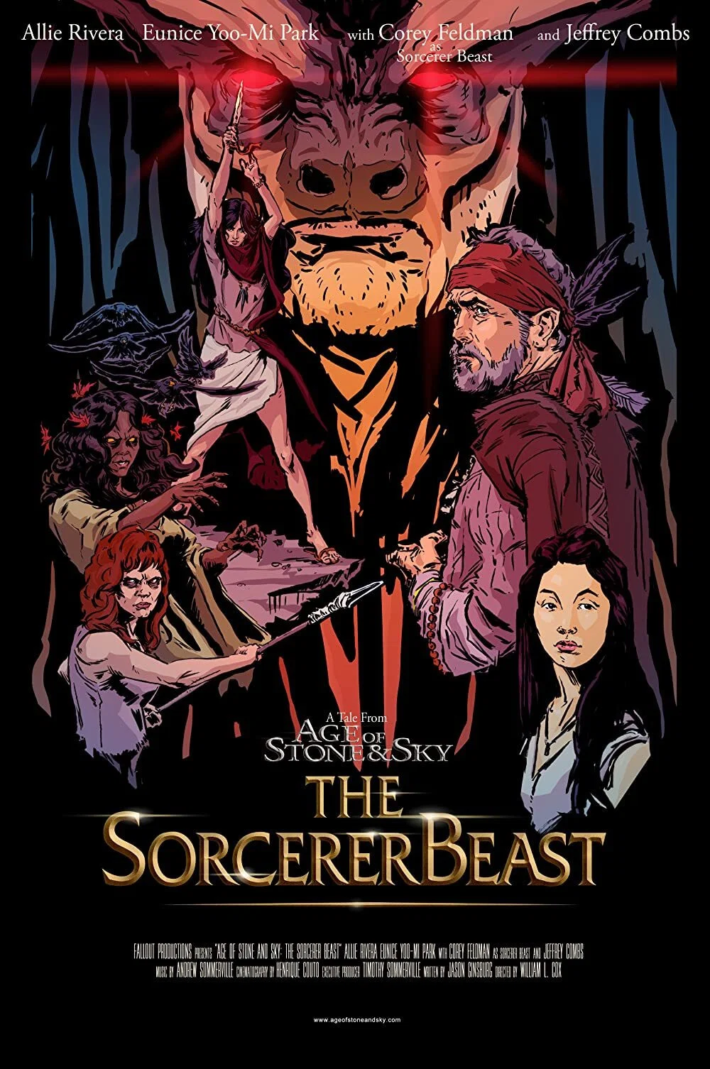 Cover of Age of Stone and Sky: The Sorcerer Beast