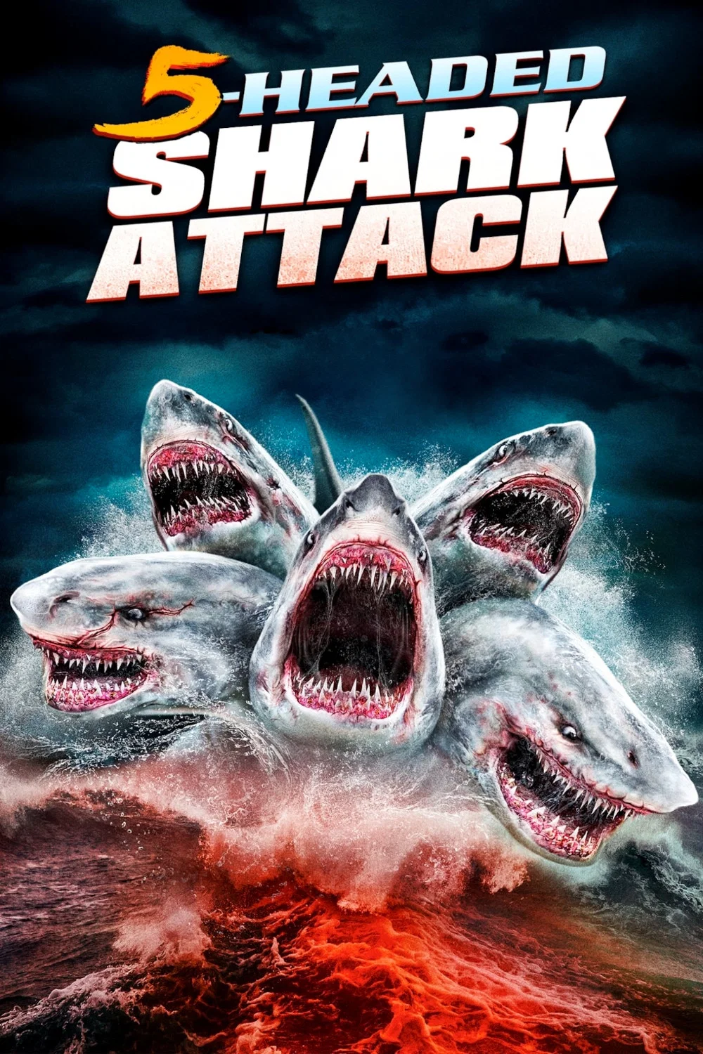 Cover of 5-Headed Shark Attack