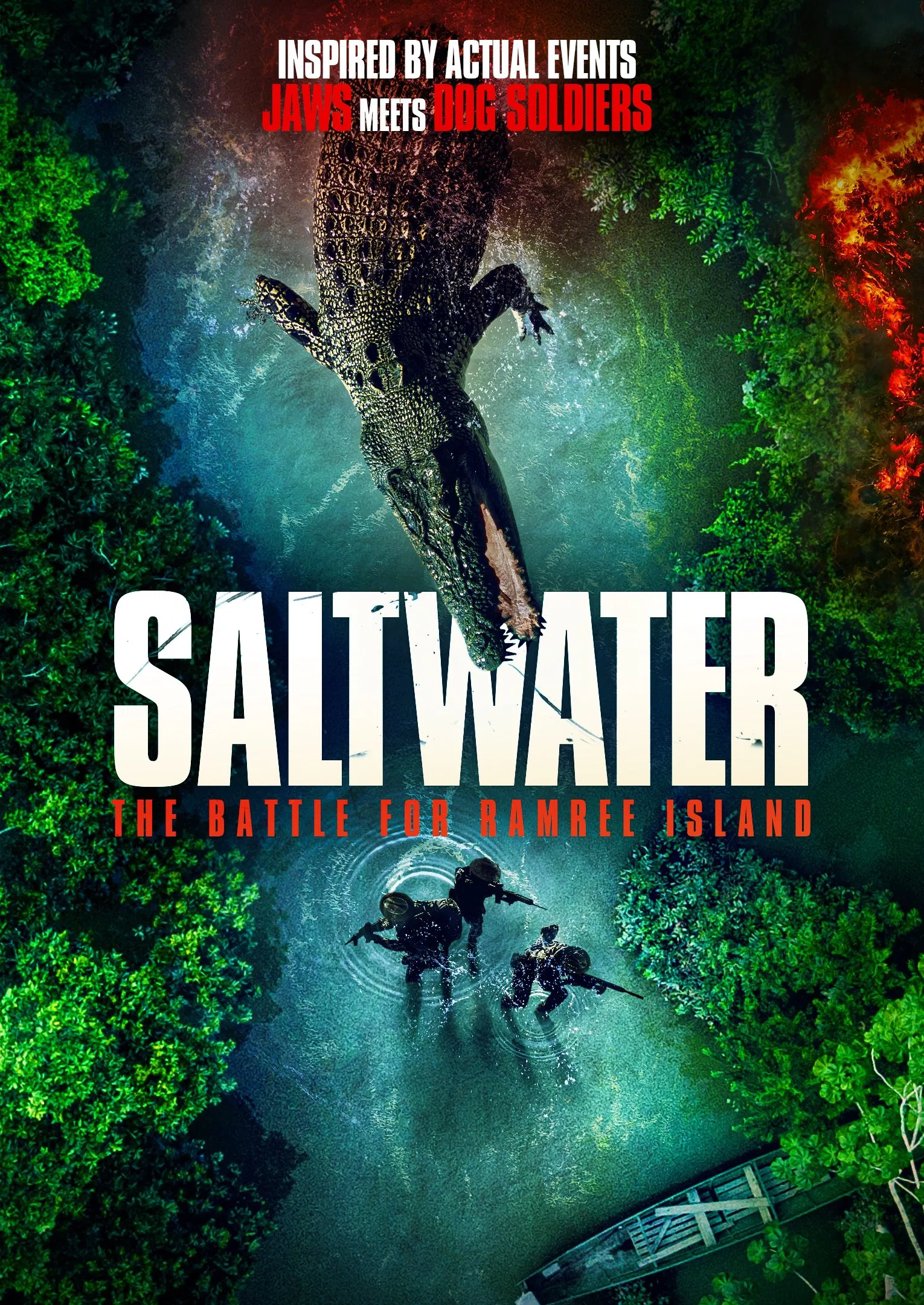 Cover of Saltwater: The Battle for Ramree Island