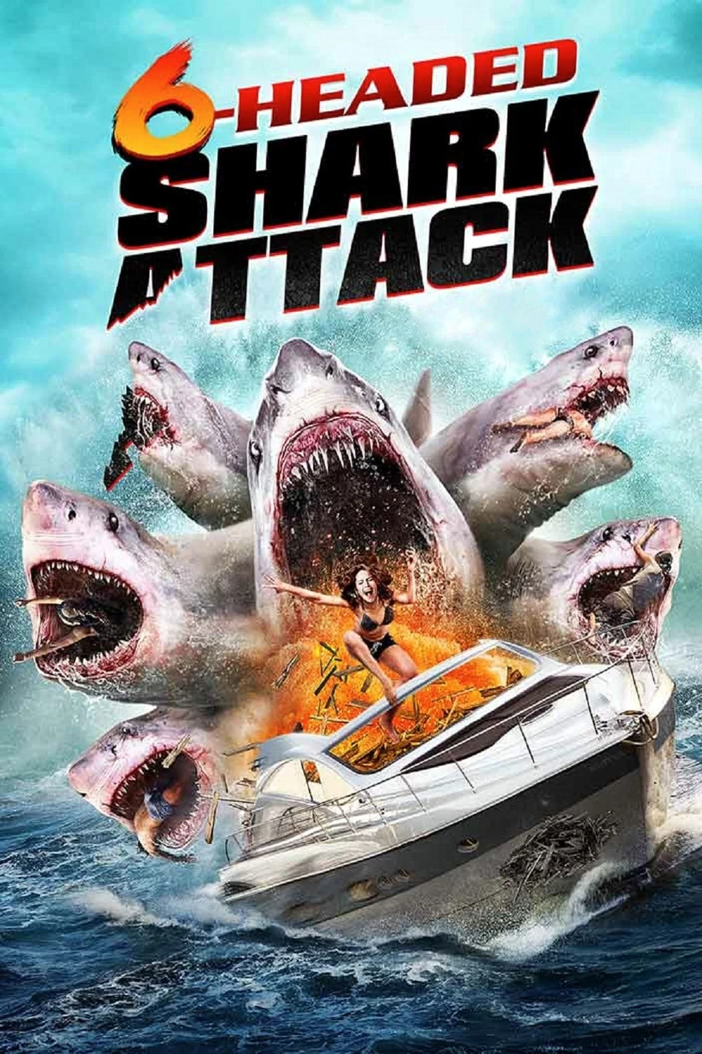 Cover of 6-Headed Shark Attack