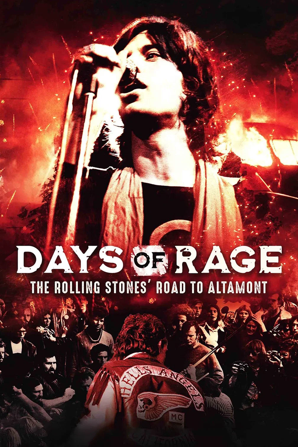 Cover of Days of Rage: The Rolling Stones' Road to Altamont