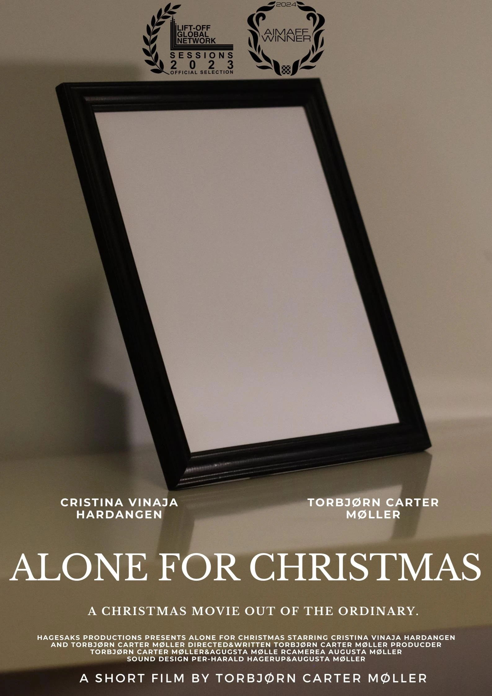 Cover of Alone for Christmas