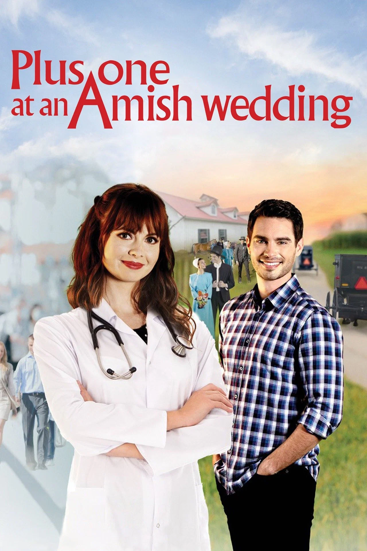 Cover of Plus One at an Amish Wedding
