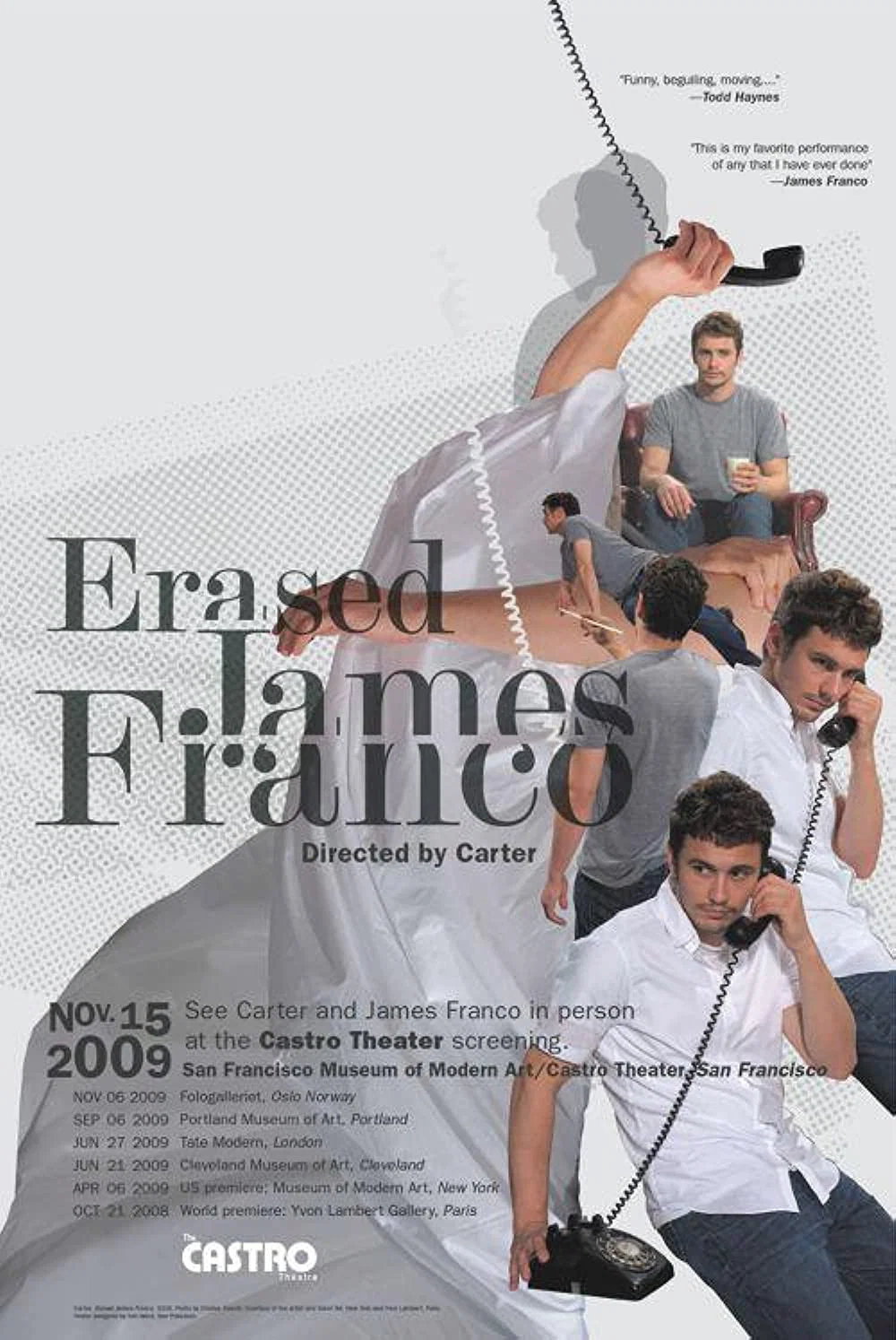 Cover of Erased James Franco