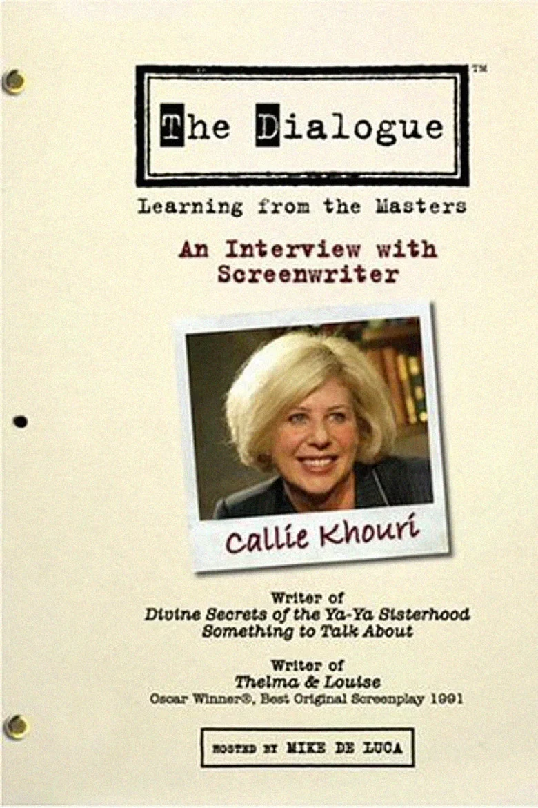 Cover of The Dialogue: An Interview with Screenwriter Callie Khouri