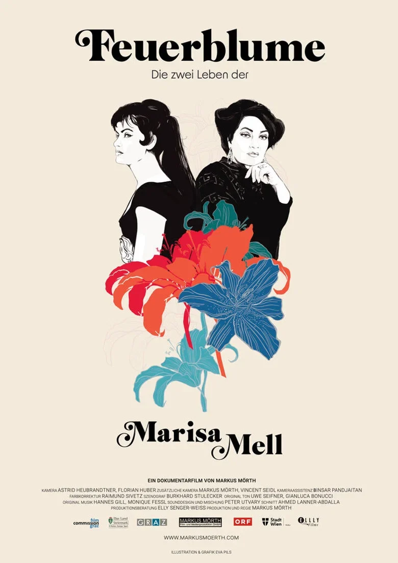 Cover of Feuerblume - Die zwei Leben der Marisa Mell